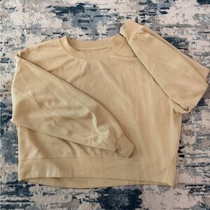 lululemon athletica Beige Long Sleeve Top